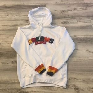 Dreams men’s white sweatshirt size small